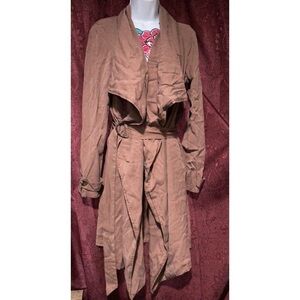 California Vintage Mauve Pink Wrap Jacket